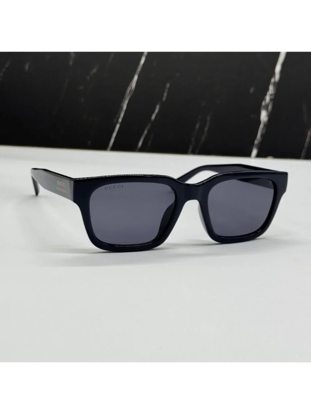 New Gucci GG1857SK 003 Black Square Men Sunglasses